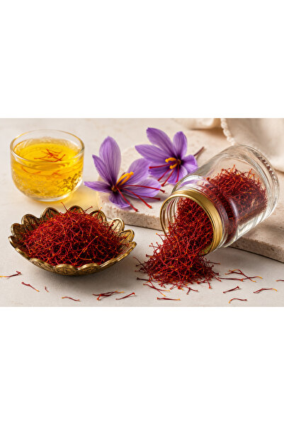 Safran İran Safranı 5 Gr (Orijinal) - İran Safranı – Doğanın Zarif Baharatı