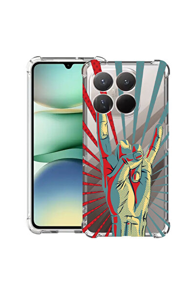 bestcase ®   Противоударен калъф Husa за Motorola Edge 70 Fusion, Rock Festiv...