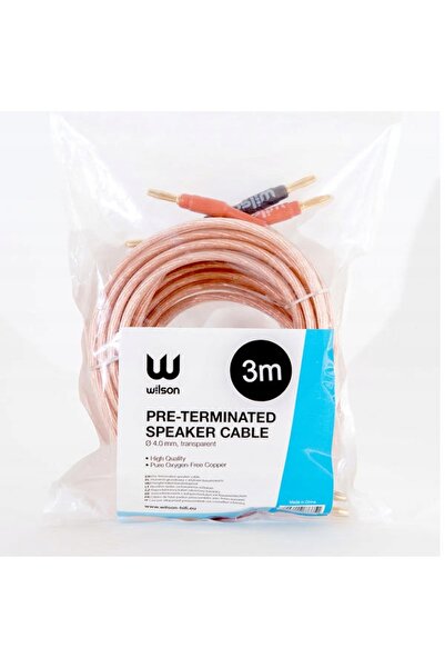 Wilson Cablu SPK 4.0 mm (2 x 3 m) |   Ambalare |   Banany