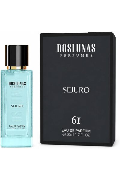 DOSLUNAS PERFUMES DOSLUNAS Sejuro 61 Eau de Parfum 50ml, Woody Marine Fragran...