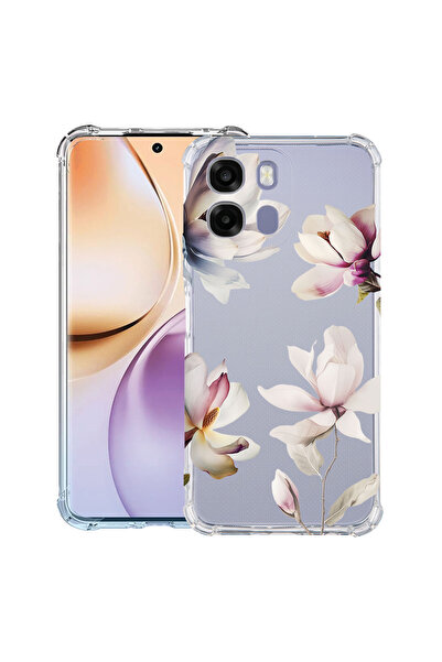 bestcase ®   Husă Antișoc pentru OPPO A6 / A6X / A6S, Design Floral cu Magnol...