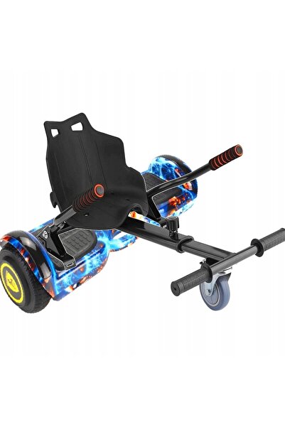 NO BRAND Skateboard electric Hoverboard Skateboard Roți mari 6,5” LED RGB Blu...