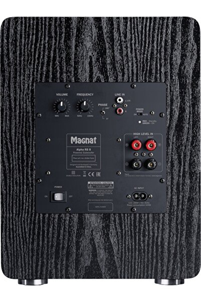 NO BRAND Subwoofer activ Magnat Alpha RS 8 160 W Negru