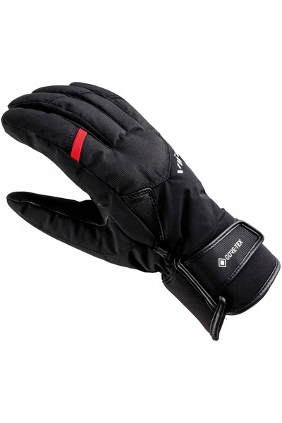 NO BRAND Mănuși de schi pentru bărbați Viking Branson Gore-Tex 9 Negru