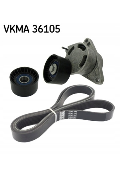 SKFK Set de curele canelate (cu întinzător) Skf Vkma 36105