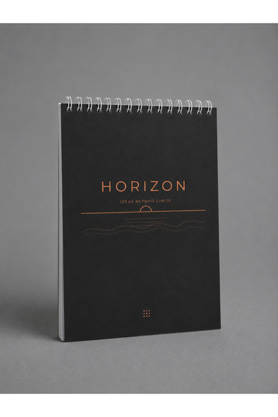 CoNotes دفتر ملاحظات Co Notes A5 ذو حلزون علوي، دفتر ملاحظات هورايزون