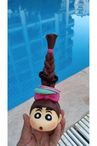 Felyagift Cute Child Figure Crown and Hair Clip Holder – Decorative Accessory Organizer