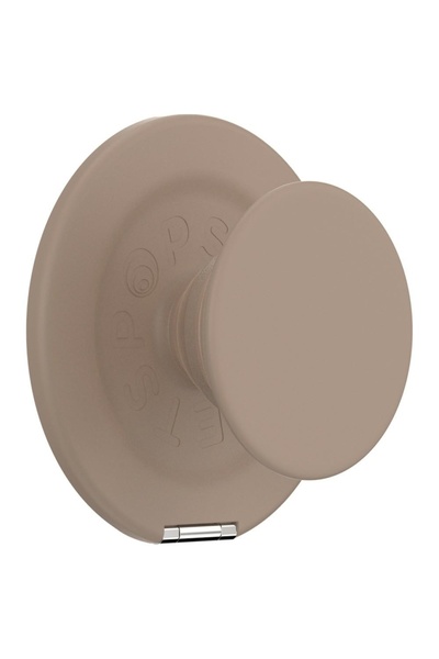 Popsockets Kick-Out Grip Latte MagSafe Καθολική Βάση Στήριξης Τηλεφώνου, Μπεζ