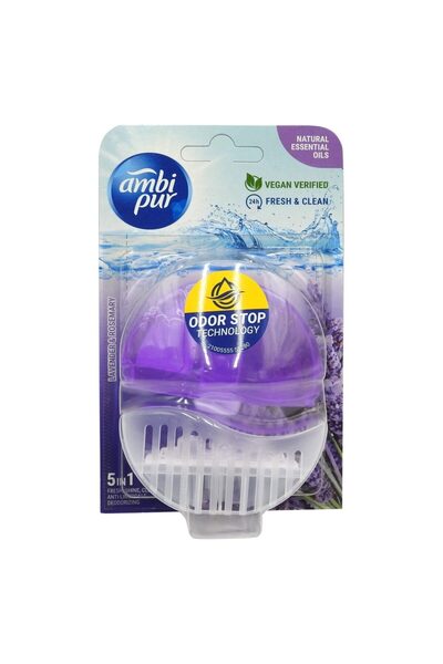 Ambi Pur WC Air Freshener, Ambi Pur, 5in1 55 ml Lavender