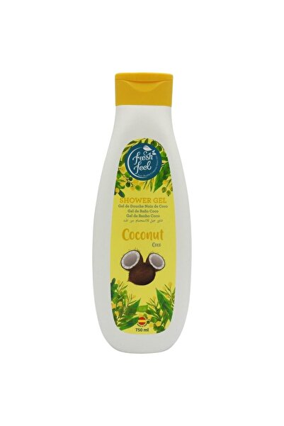 FRESH FEEL Shower Gel, Fresh Feel, 750 ml Coconut