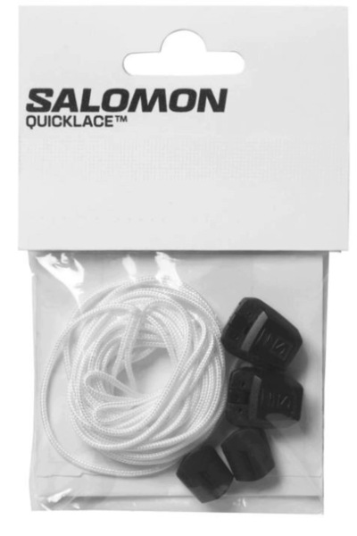 NO BRAND Kit de șireturi Salomon Quicklace |   Șireturi cu cataramă albe