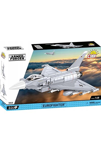NO BRAND Eurofighter 770 Avion Militar Blocuri de Construcție Jucării