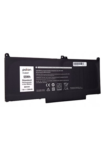 NO BRAND Baterie laptop pentru Dell litiu polimer 7200 mAh polion
