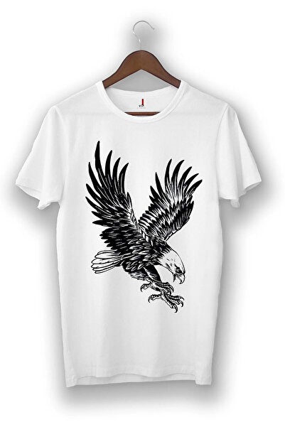 H&GHAMLEGİYİM Unisex Eagle Design T-shirt