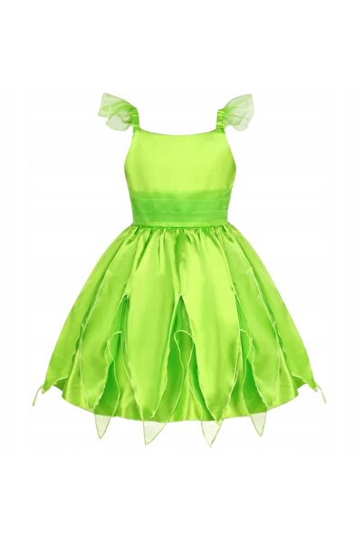 NO BRAND Costum rochie de elfă zână fluture cu clopoțel, pentru balul din păd...