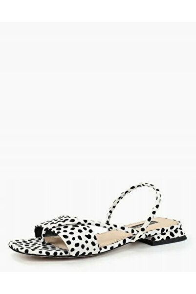 NO BRAND Sandale plate cu model clasic japonez cu buline Topshop 39