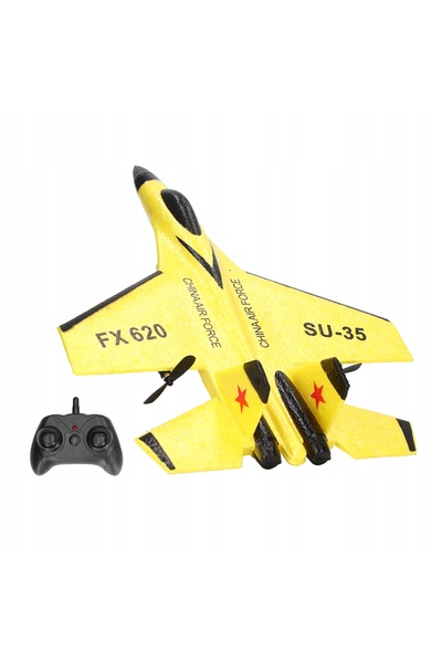 NO BRAND Avion RC 2.4GHz, planor, model SU-35 din EPP "