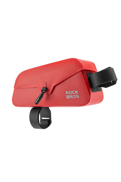 ROCKBROS 30120122004 Geantă impermeabilă pentru cadru de bicicletă 0.9L Roșu