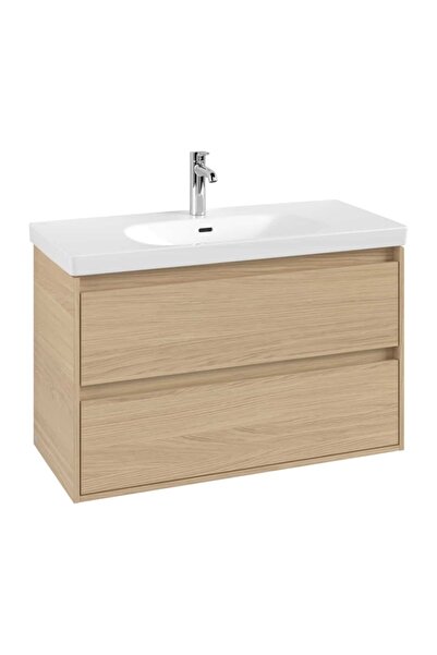 Villeroy & Boch Dulap lavoar Skyla, cu 2 sertare glisante, dimensiuni 97.2 x ...
