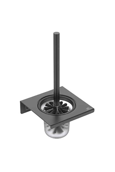 İdeal Standard Set perie WC montat pe perete – finisaj negru mat, 347 mm