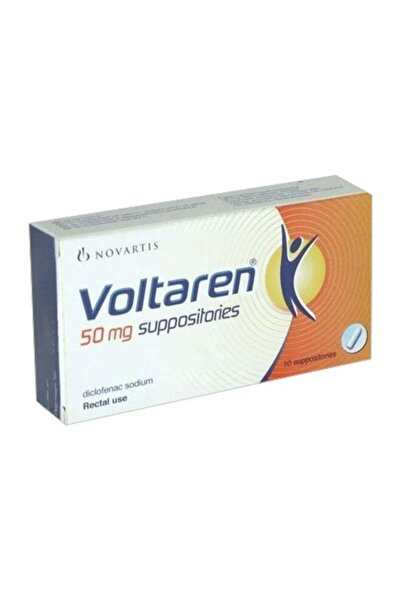 voltaren for Relieving Pain and Inflammation, 50Mg, 10S Suppositories