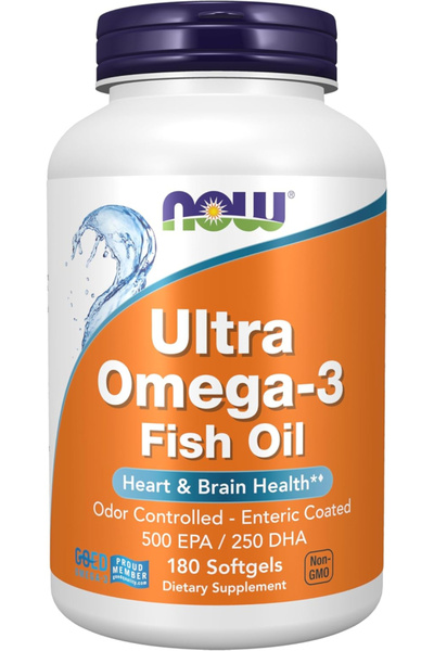 Now Food Ultra Omega 3 - 180 Softgels