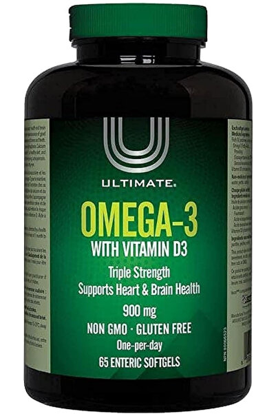 ULTIMATE OMEGA-3 900MG WITH VIT. D3 65's SOFTGELS