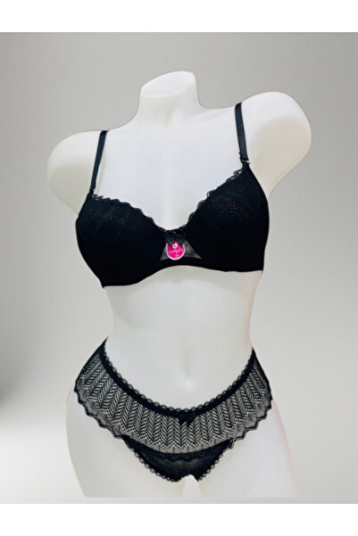 Modella Life 6600 Lotus Padded Underwire Lace Lingerie Set