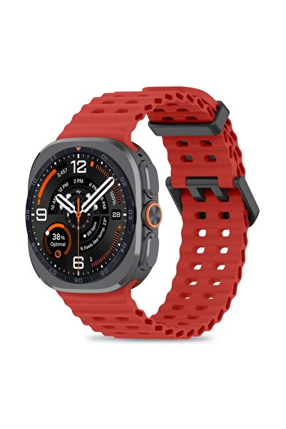 Tech-Protect Iconband Pro TPU Strap for Samsung Galaxy Watch Ultra 47mm, Crim...