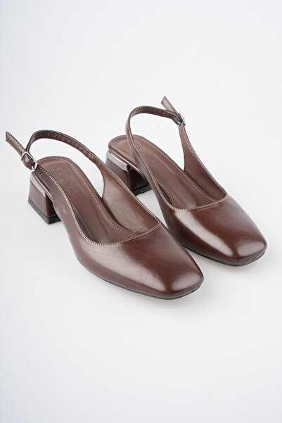 Griffa Shoes Γυναικεία κομψά παπούτσια με τακούνι πάχους 4 εκατοστών