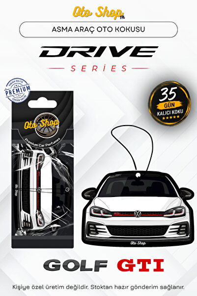 OTOSHOPTR GOLF 7.5 GTI Araba Kokuları Drive Serisi Oto Araç Kokusu (Beyaz)