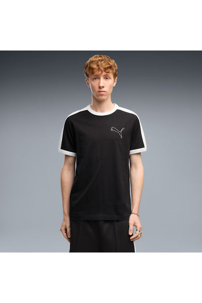 Puma T7 muška crna majica (636726-01)
