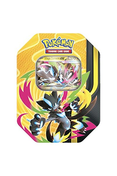 Pokemon Mega Forces Tins: Mega Zeraora ex Tin