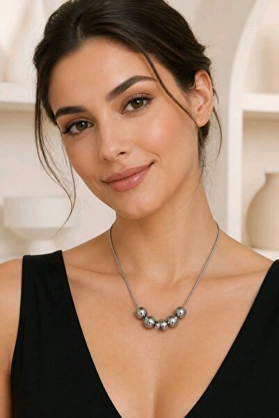 Monalisa Home Figured Anti-Tarnish Steel Adjustable Chain Luxury Necklace