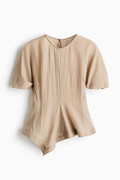 H&M Lyocell-blend handkerchief blouse