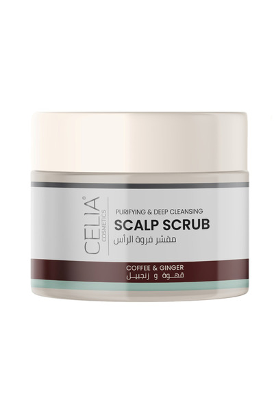 Celia Scalp Scrub 215g With Coffee And Ginger