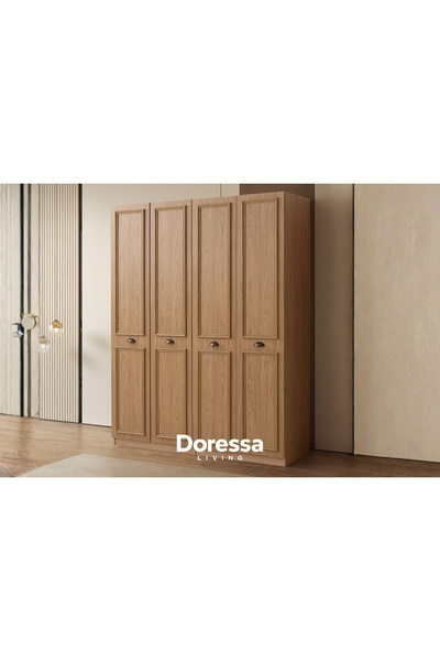 Doressa Living Merlin 4 Kapılı Gardırop