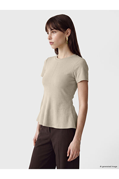 LC Waikiki Soft Touch Peplum Blouse for Style Enthusiasts from Uzg Store