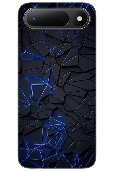 TECNO Spark 50 5G (KN8) Uyumlu Kılıf Desen Baskılı Silikon Prizmatik Tasarım ...