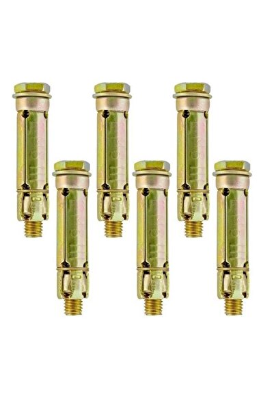 Duravel PACK OF 6, M12 Fix Bolt Wall Anchor Fastener | Heavy Duty Expansion B...