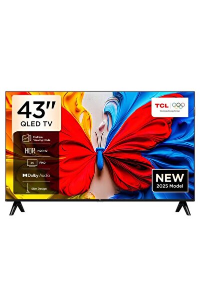 TÇ Tcl 43 Inch S5K Qled Full Hd Smart Google Tv