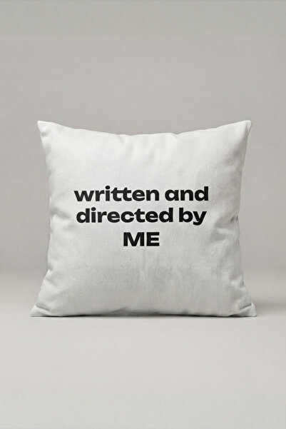 Generic Brand Written and Directed by Me Written Throw Pillow Cover 329 – My ...