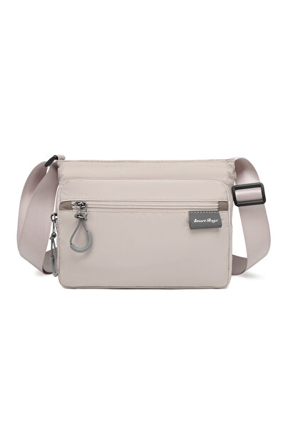SMART BAGS Beige Daily Small Size Lightweight Women's Shoulder and Crossbody Bag