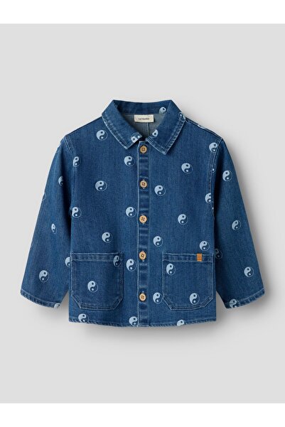 Lil' Atelier Jeansjacke Print