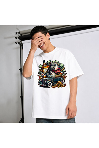 Ingift Ουνισέξ Υπερμεγέθες T-Shirt, Εξατομικευμένο, Συλλογή Street Wear με Σχ...