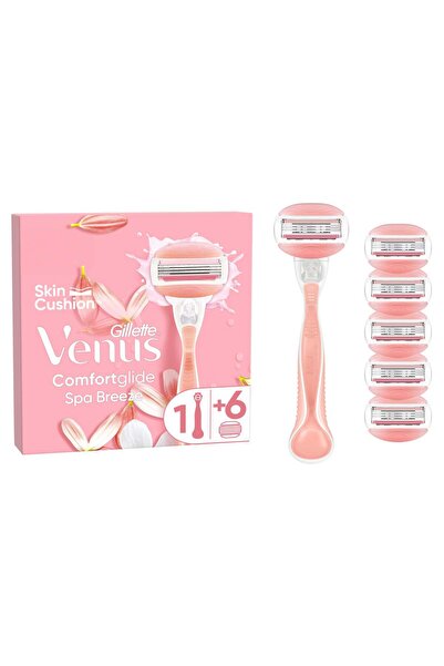 Gillette Razor for women Venus Comfortglide Spa Breeze, handles with 6 refill...