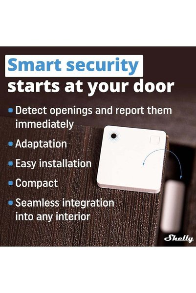 Shelly BLU Door/Window (Bluetooth-operated Door/Window sensor ) - White