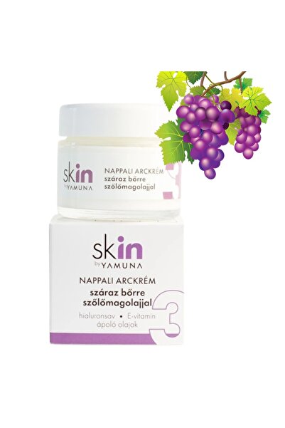 Yamuna skIN – Crema de zi cu samburi de struguri pentru ten uscat