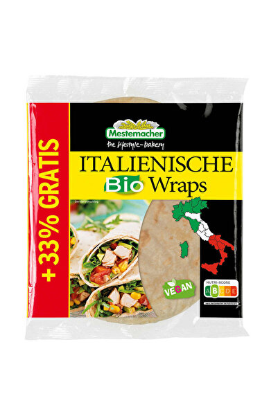 Mestemacher Bio Wraps Tortilla 300 g