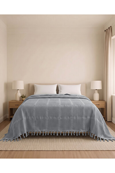 DB DANLA BALDİ Home Collection Double Jacquard Pattern Cotton Pique 230X250 c...
